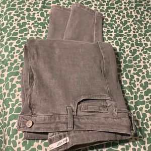 Nine West Gray skinny jeans